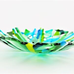 Glass Bowl Art. Glass art by Betty. 30A South Walton County FL 32459