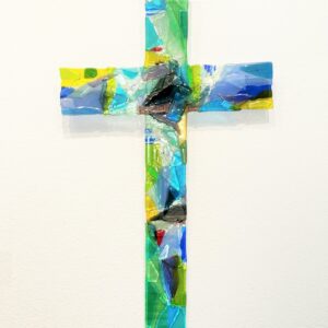 'Stained Glass' cross